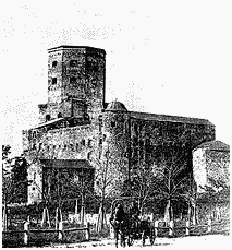 Фото замка в 1880 году